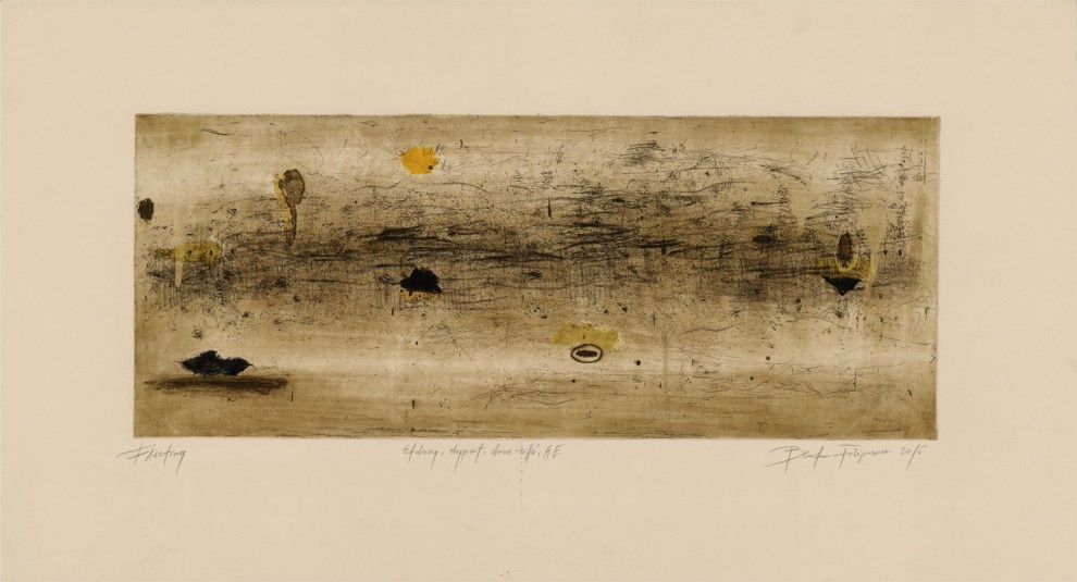 Fleeting | Intaglio chinecolle | 36x66cm | 2016